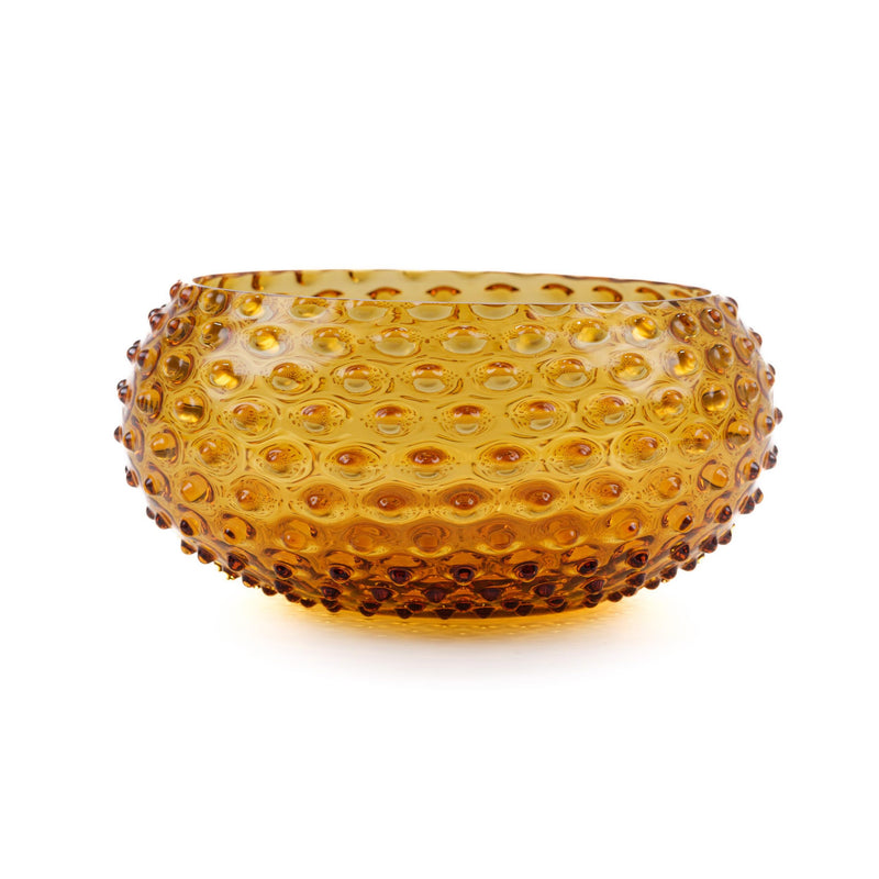 Hobnail Tapas 23 cm Amber