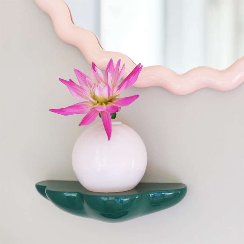 Pink Zigzag Mirror