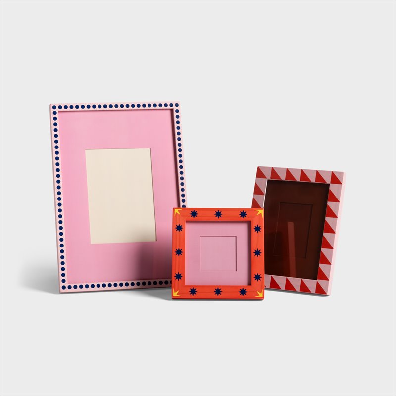 Photo frame patch small star