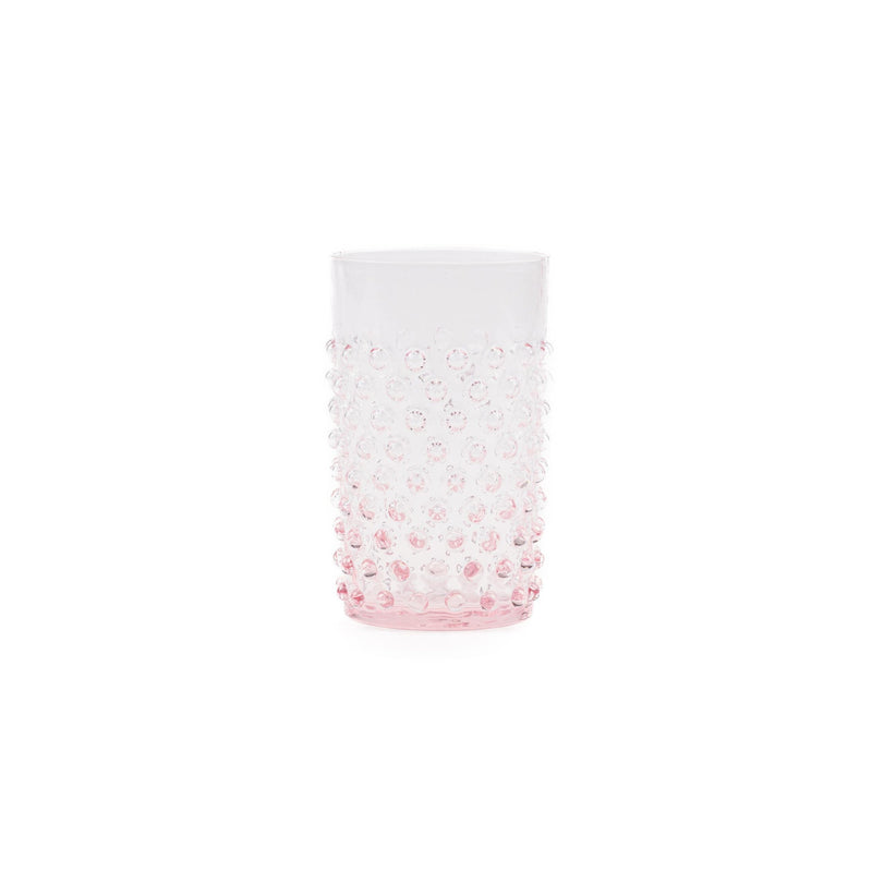 Hobnail Glass Rosa