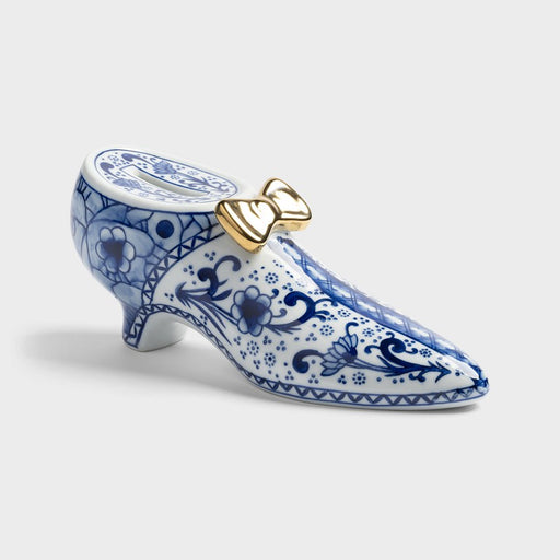 Coinbank delftware shoe
