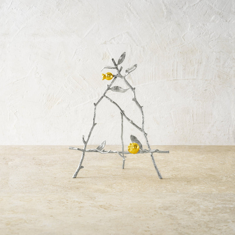 Pomegranate Silver & Gold Easel Frame
