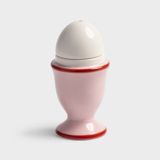 Salt & pepper egg pink