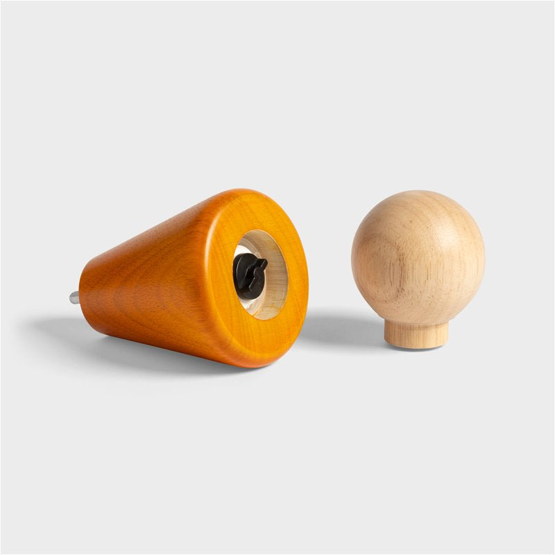 Salt & pepper halma small orange