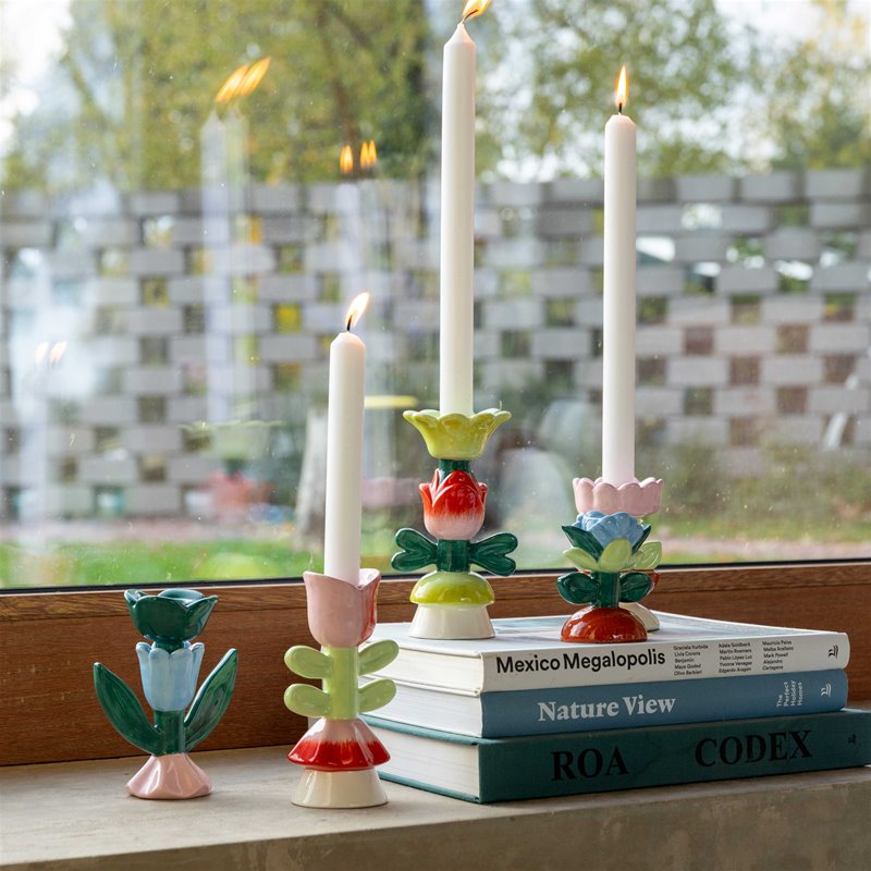 Candle holder blume small