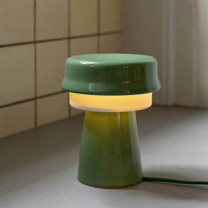 Tablelamp hat green