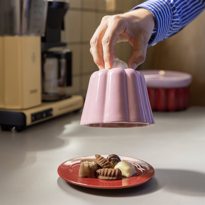 Cloche pudding pink