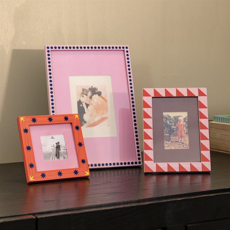 Photo frame patch small star