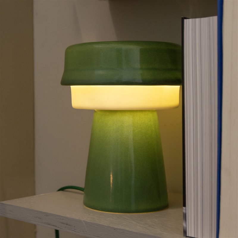 Tablelamp hat green