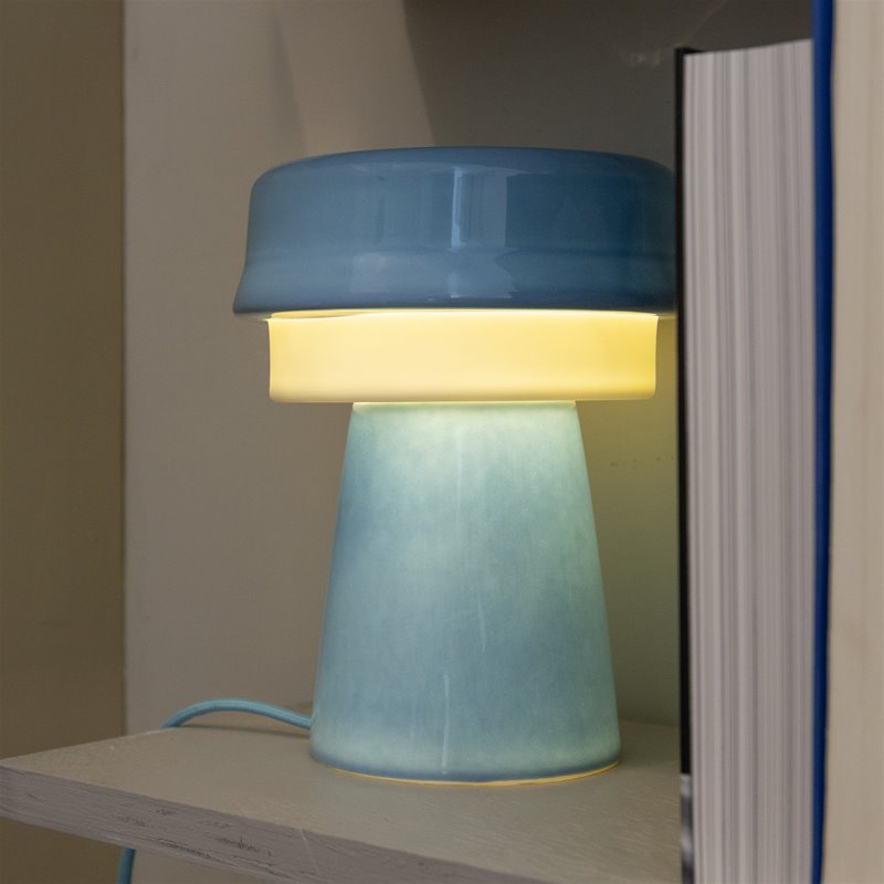 Tablelamp hat blue
