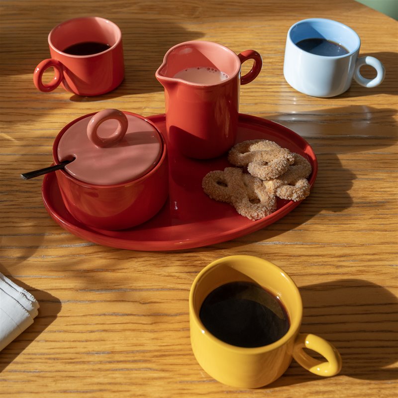 Milk jug chiquito red