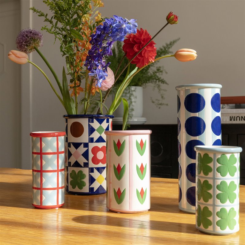 Vase patch quilt