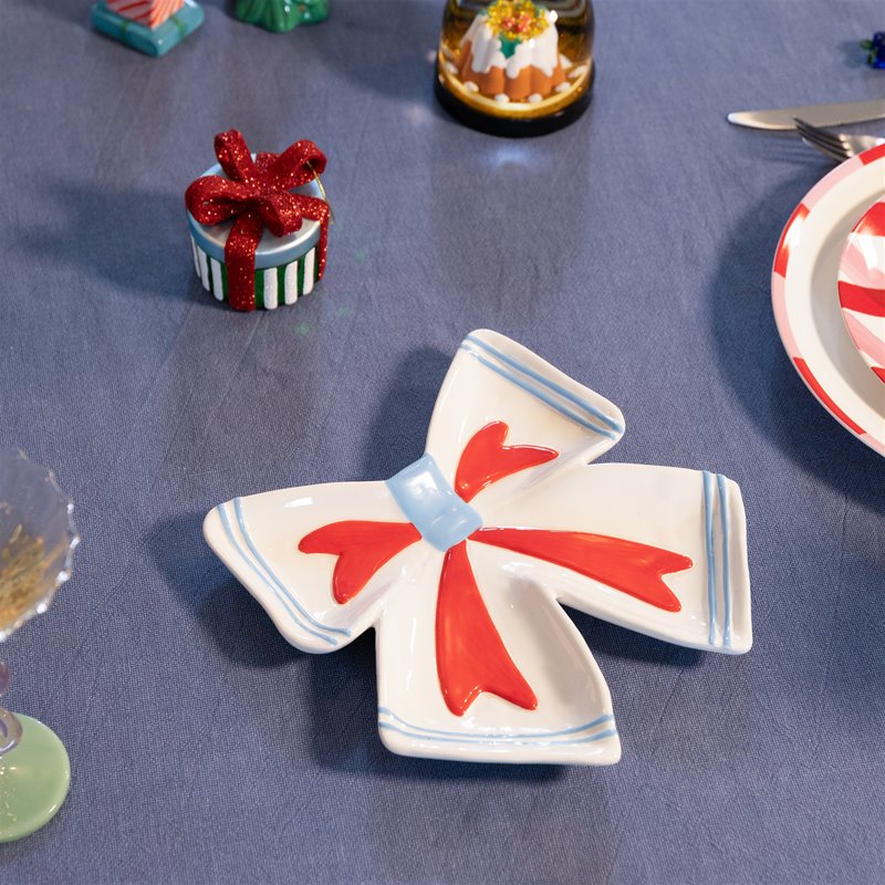 Plate ribbon off white