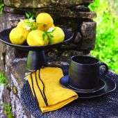 Black Gres Cake Stand