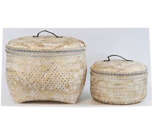 Baskets with Lid Patmos