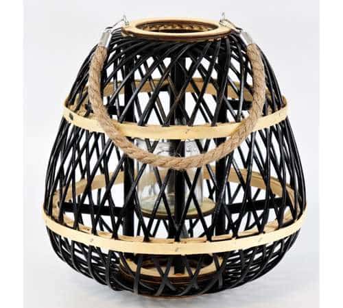 Lantern With Glass Lombok