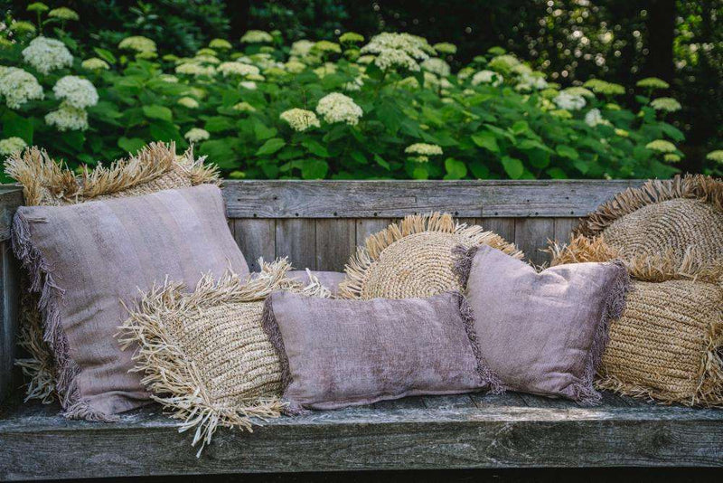 The Oh My Gee Cushion Cover - Concrete Velvet