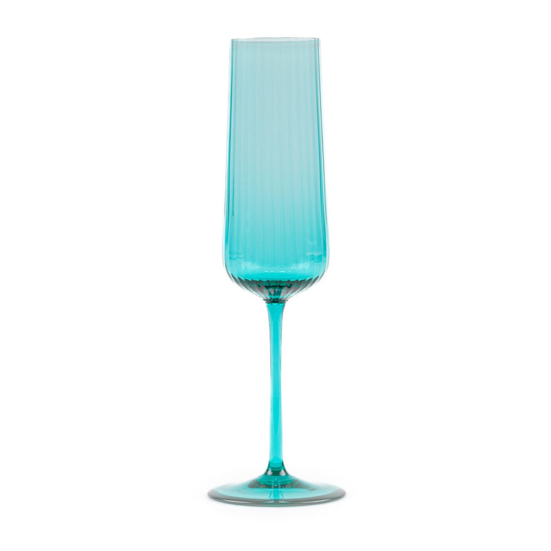 Ripple aperitive glass Turquoise