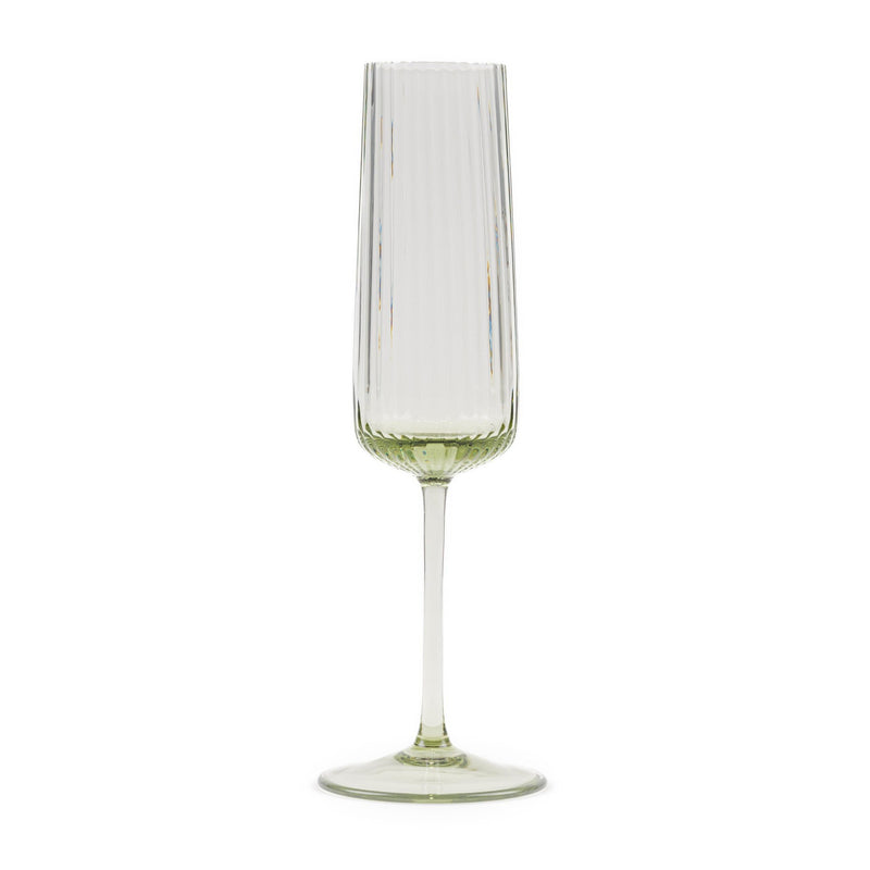 Ripple aperitive glass Olivegreen