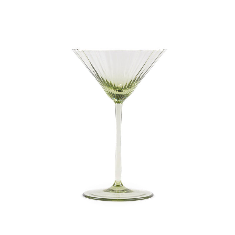 Lyon Martini glass Olivegreen