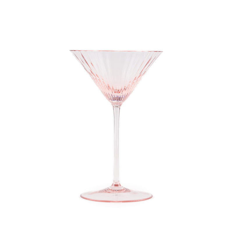 Lyon Martini glass Rosa