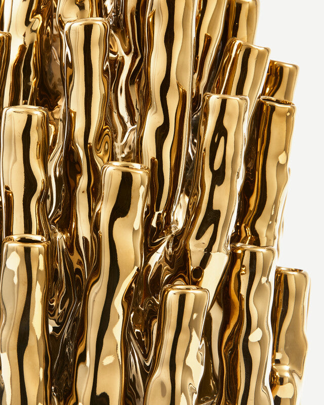 Coral Vase 50-tulips - Gold
