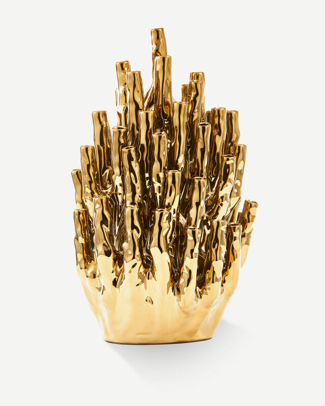 Coral Vase 50-tulips - Gold