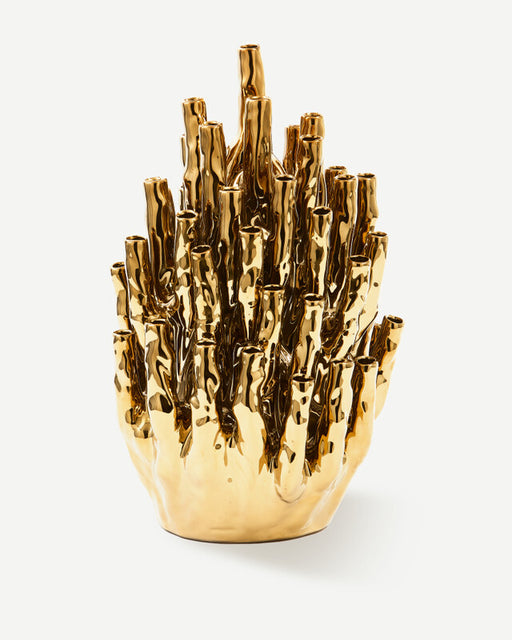 Coral Vase 50-tulips - Gold