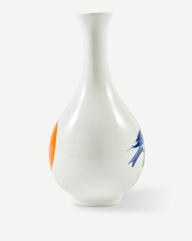 Small Bird Vase - Orange