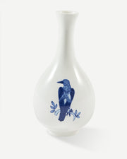Small Bird Vase - Dark blue