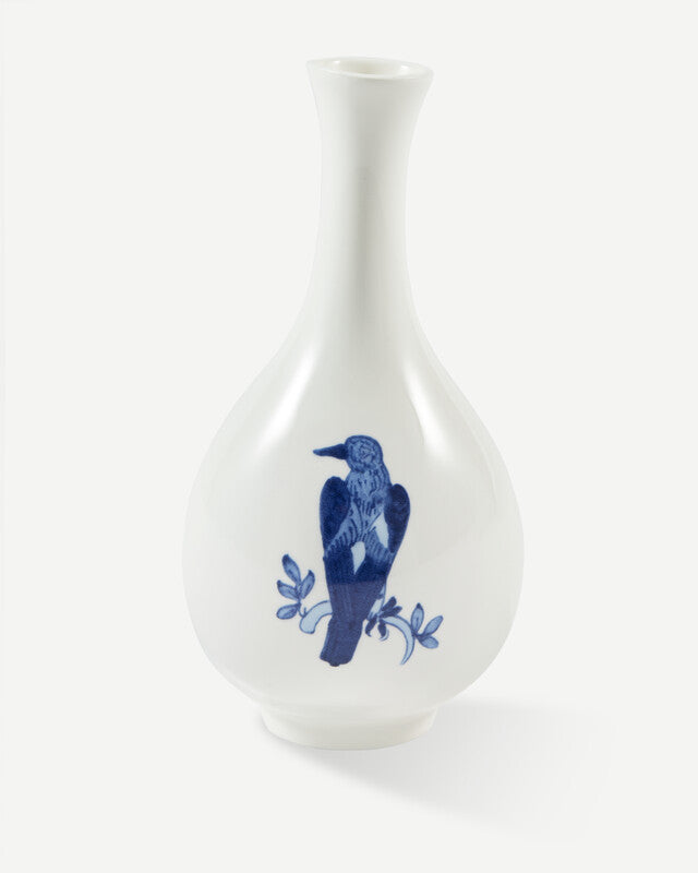 Small Bird Vase - Dark blue