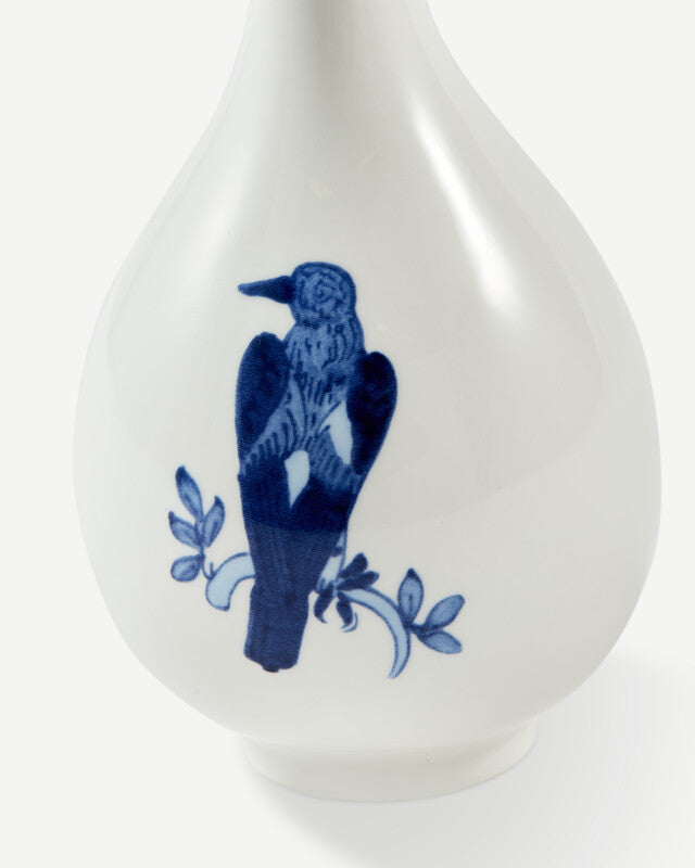 Small Bird Vase - Dark blue