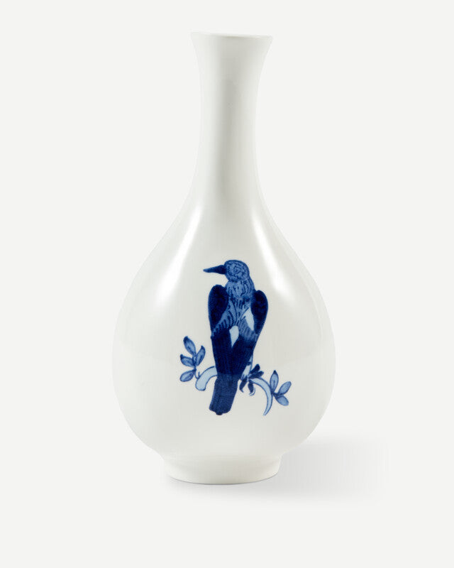 Small Bird Vase - Dark blue