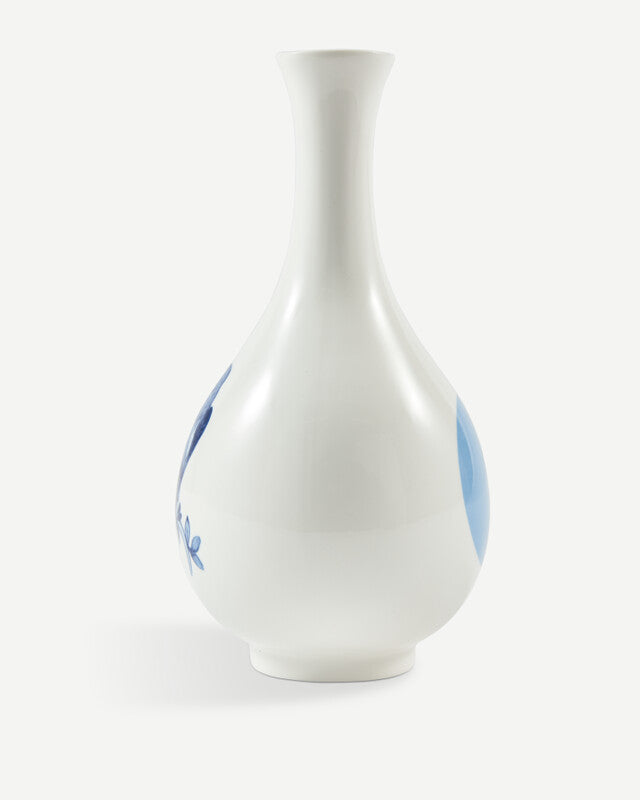 Small Bird Vase - Dark blue