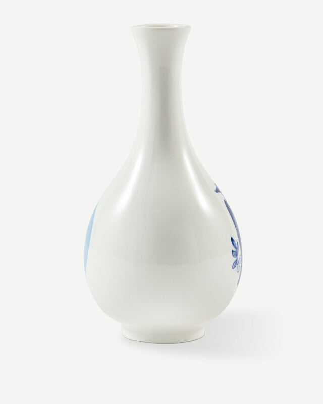 Small Bird Vase - Dark blue