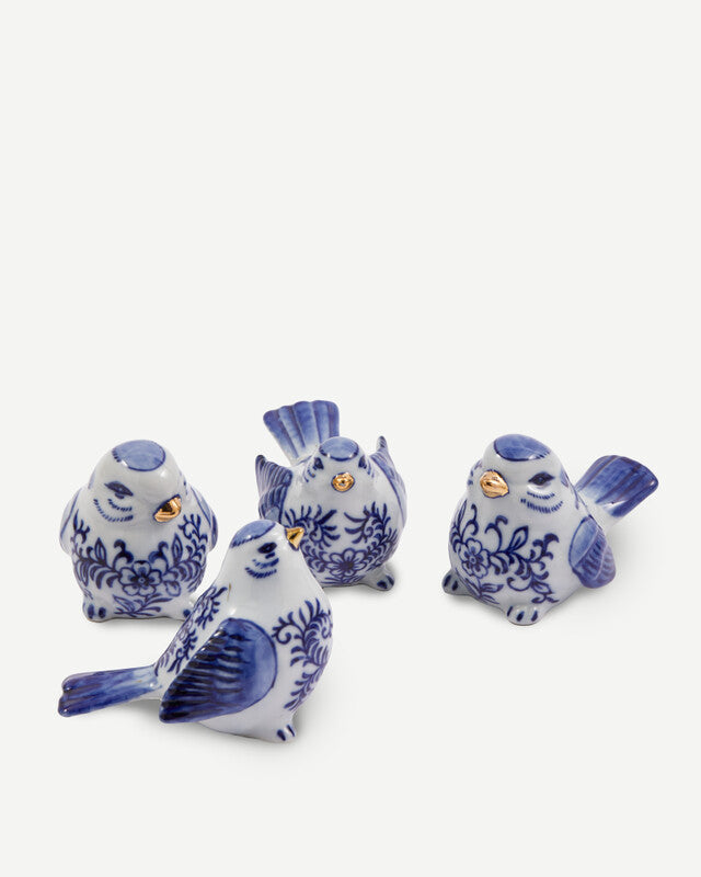 Blue Bird Family - Dark blue