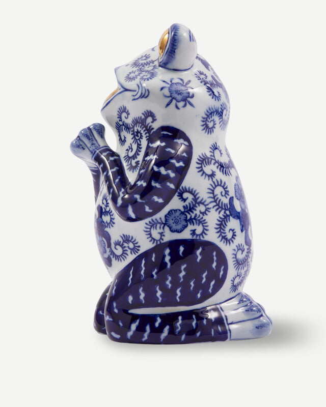Frog Piggy Bank - Dark blue