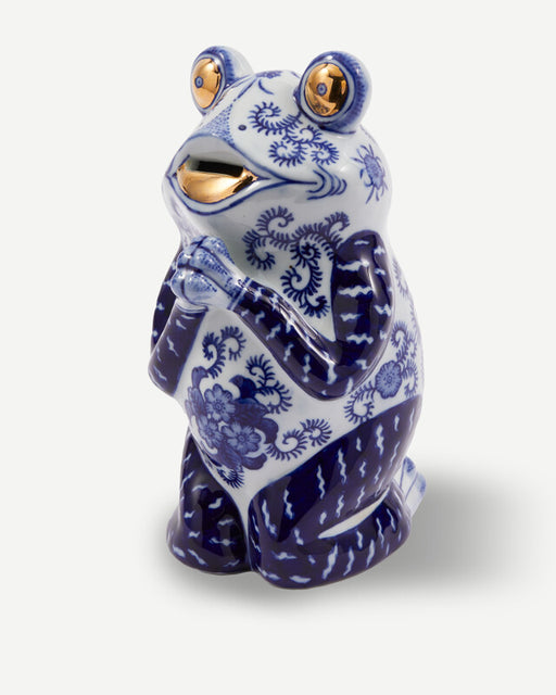 Frog Piggy Bank - Dark blue