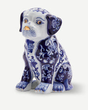 Puppy Piggy Bank - Dark blue
