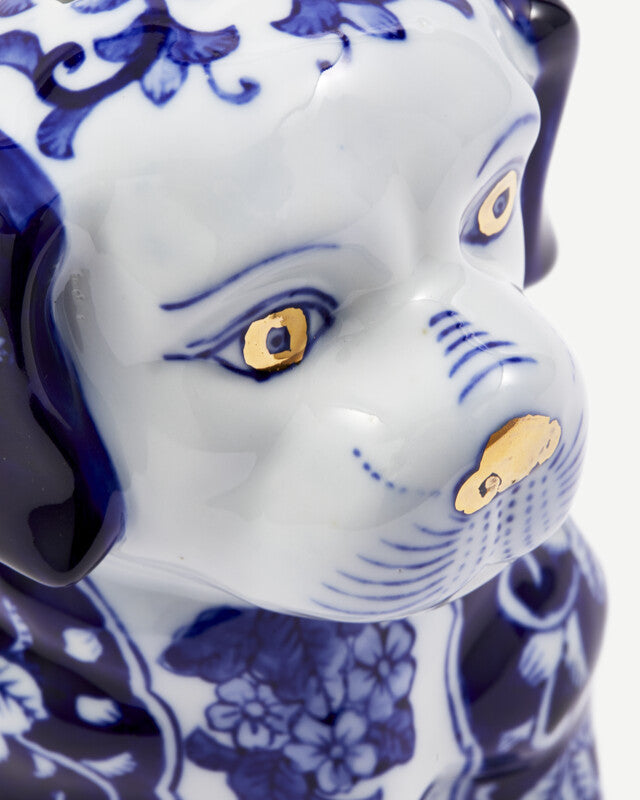 Puppy Piggy Bank - Dark blue
