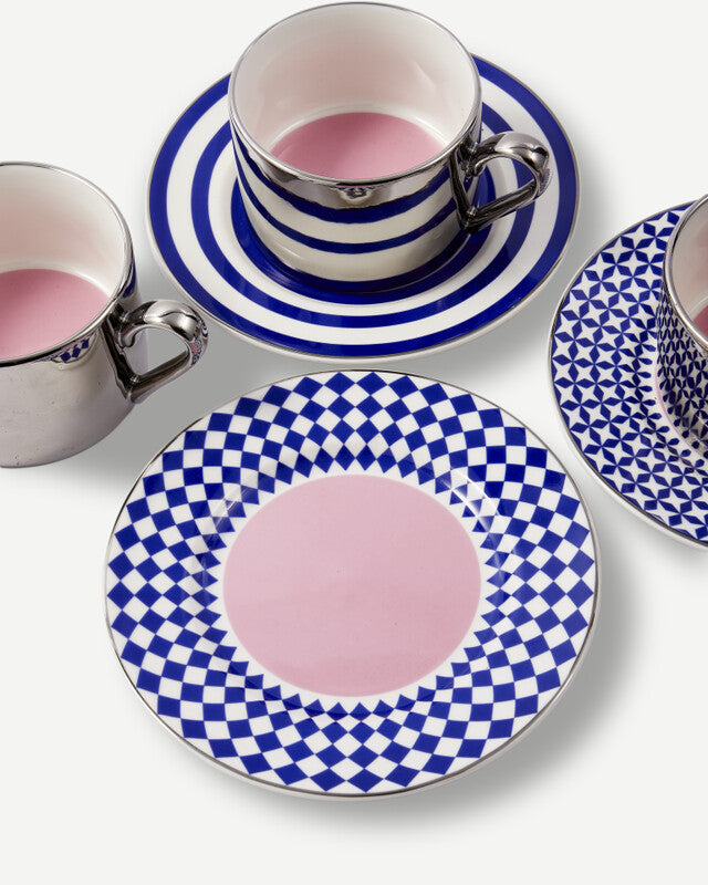 Aunty Coffee Cups - Dark blue