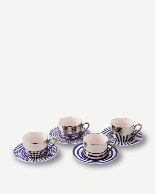 Aunty Coffee Cups - Dark blue