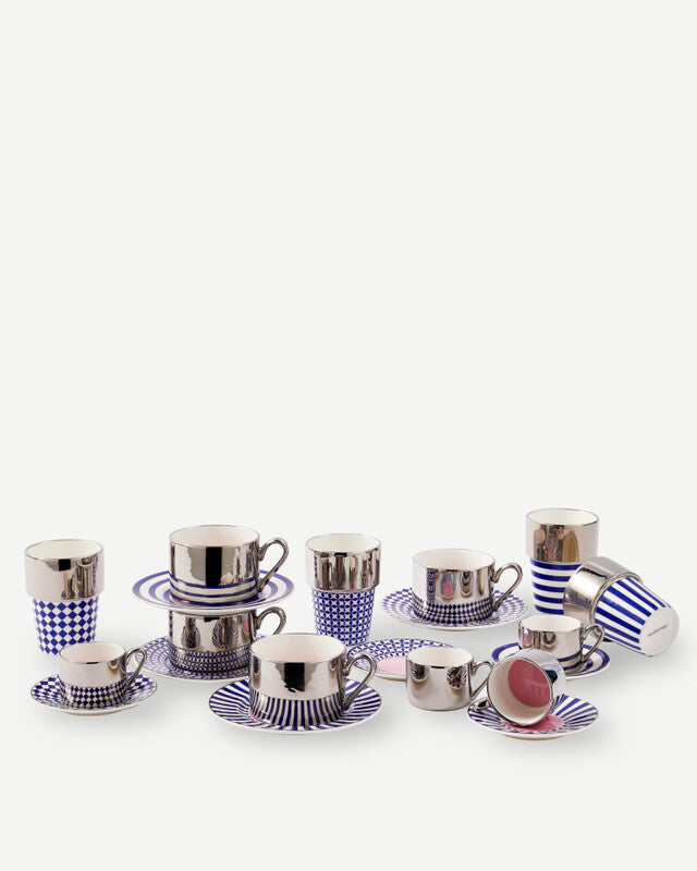 Aunty Mugs - Dark blue