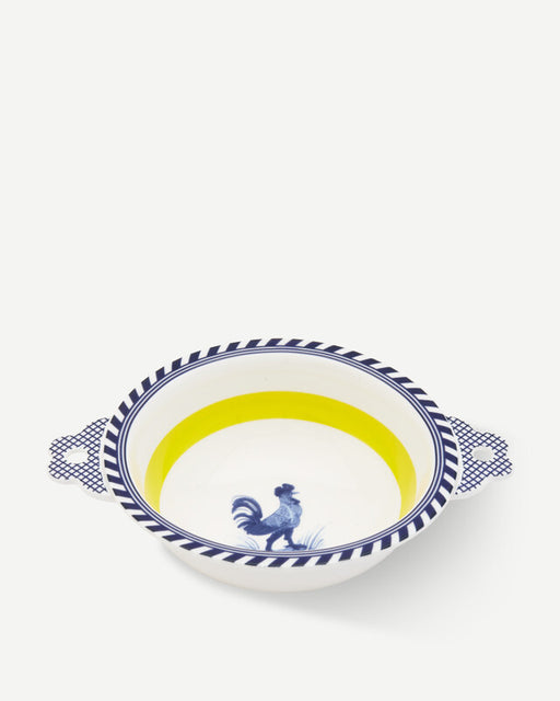 Bird Patterned Bowl - Yellow