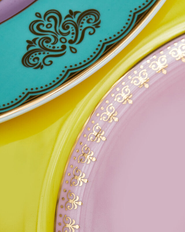 Grandpa Dinner Plates - Multi-colour