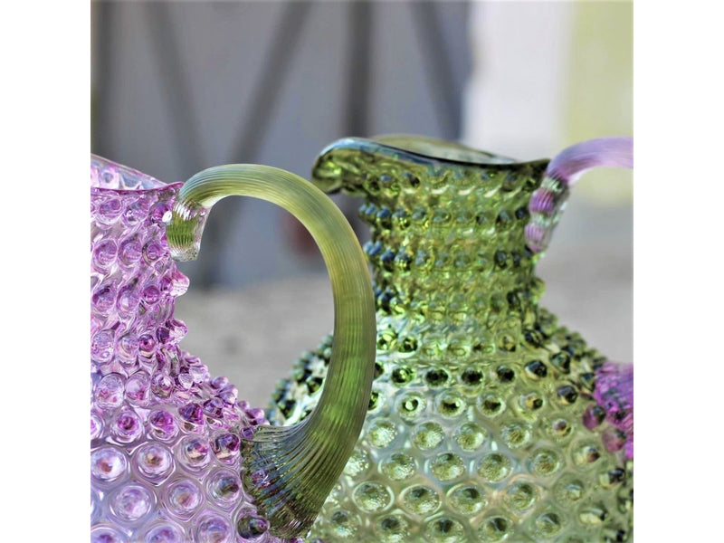 Paris Hobnail Jug 2L Lilla+Olivegreen