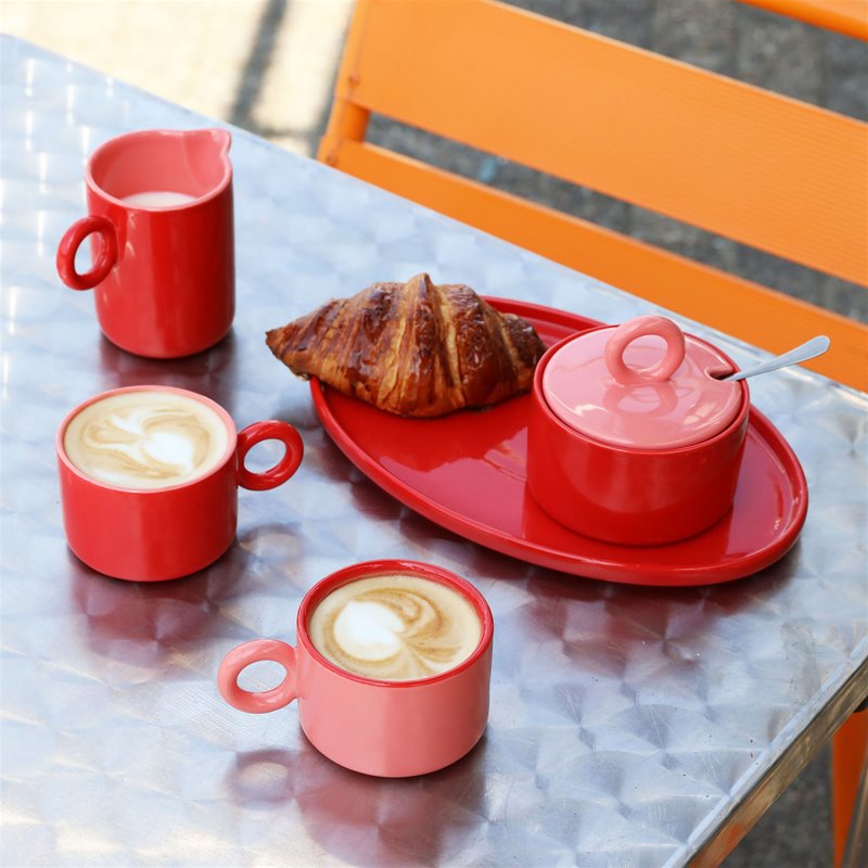 Milk jug chiquito red