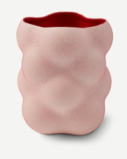 Grape Vase - S - Coral red