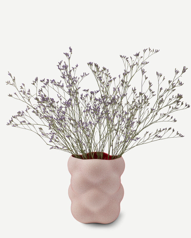 Grape Vase - S - Coral red