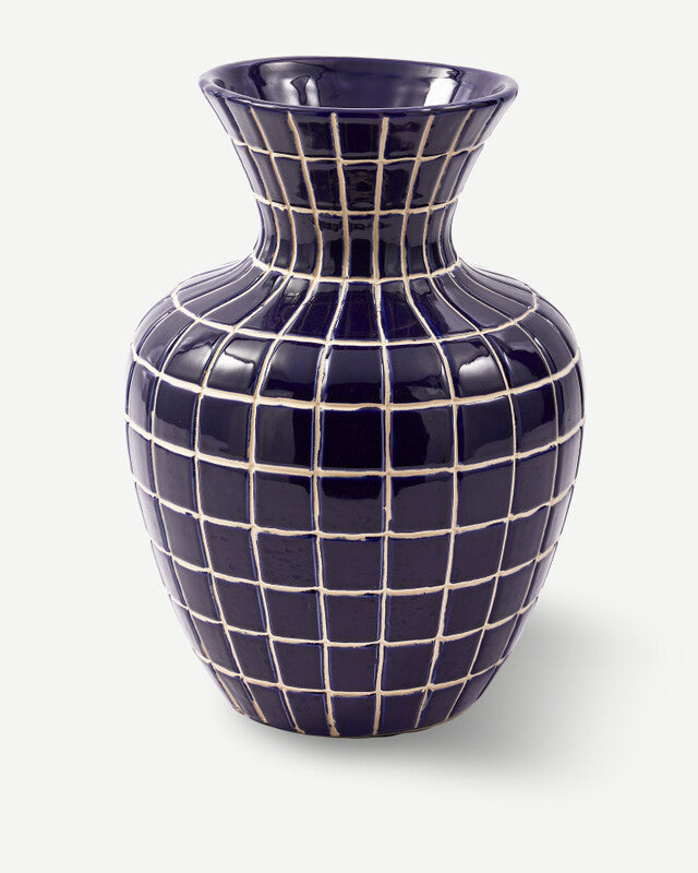 Hamam Vase - S - Dark blue